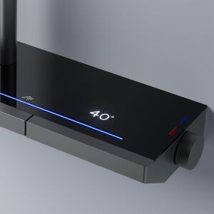 Sprchový set cu termostat REA Pedro Titanium 140663653 - Sprchová súprava