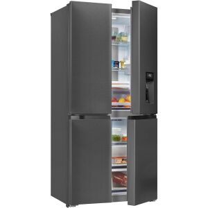 Фригидер един до друг, Exquisit, MD430-100-WS-200E, 432 litri, inox 119020839 - Основни домакински уреди и оборудване