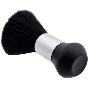 Puha borbély nyakkefe kemény műanyag nyéllel, 15x5 cm, sörtehossz 6 cm