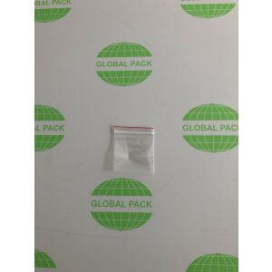 Hladký zámok 6x6 cm transparentný PE / 100 ks 119034036 - Sáčky a vrecká do domácnosti