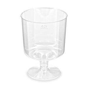 Kunststoff-Weinglas 200 ml (harte Wand) / 10 Stück 119034257 - Weingläser