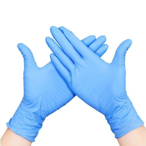 Nitrilkautschuk-Handschuhe BLAU L MAXTER / 200 Stk 119034261