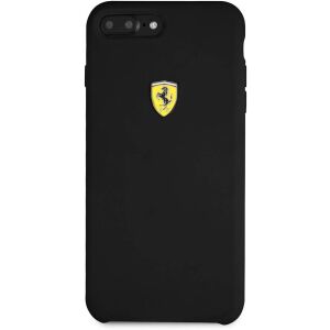Ferrari iPhone 8 Plus SF szilikon fekete tok (FESSIHCI8LBK)