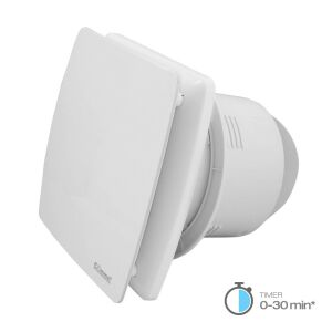 Commel 150 mm-es fürdőszoba elszívó ventilátor időzítővel, golyóscsapágyas, 18 W, 240 m³/h, 34 dB - Commel