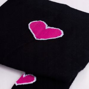 Yo!club mintás, pamut harisnyanadrág (56-62) - fekete/szívecske 119069969 - Yoclub