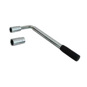 Teleszkópos kerékkulcs 17/19 és 21/23 mm-es foglalatokkal autókhoz - Emelő