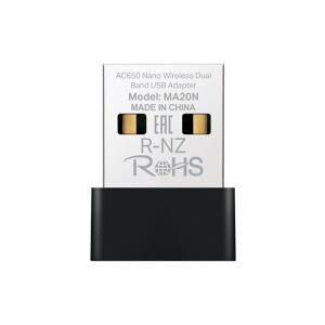 MERCUSYS MA20N AC650 Nano bezprzewodowy adapter USB dwuzakresowy - Karta sieciowa