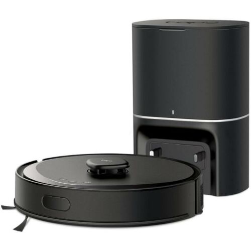 TP-LINK Robot Porszívó és Felmosó + Okos Automata Űrítős Dokkoló LiDAR Navigációval 5300Pa Hyper Suction, TAPO RV30 MAX