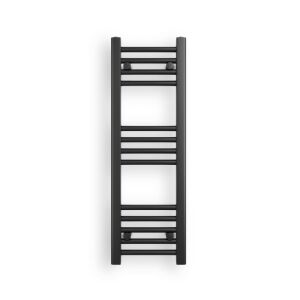 Fekete 300x900mm törölközőszárítós fürdőszobai radiátor Welland Lux | Készletről | Gyors kiszállítással