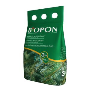 Biopon tűlevelű barnulás elleni növénytáp 3 kg 119091160 - Biopon