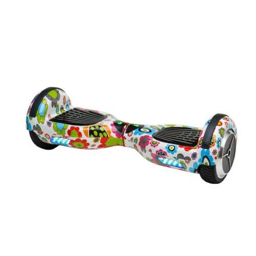 Segway Hoverboard 6.5" Virágmintás - Bluetooth Hangszóróval
