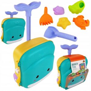 Homokozó és kádjáték szett húzható bőröndben 146071016 - Homokozó játék