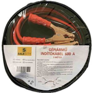 Indítókábel 600A, 3 méter, cipzáras hordtáskával 119121488 - Indítókábel