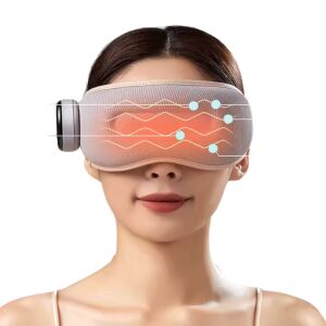 Inteligentny masażer oczu z wibracjami i ciepłem, łagodzi napięcie oczu 119124509 - Uroda i zdrowie