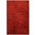 Bakero Shaggy roter Wollteppich, 170x240 cm, Gesamtansicht