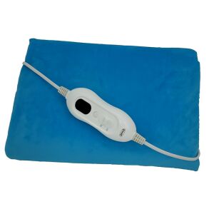 Bravo B4652 elektromos melegítő párna, 30x60 cm, kék, hőmérséklet szabályozóval - Rehabilitációs segédeszköz
