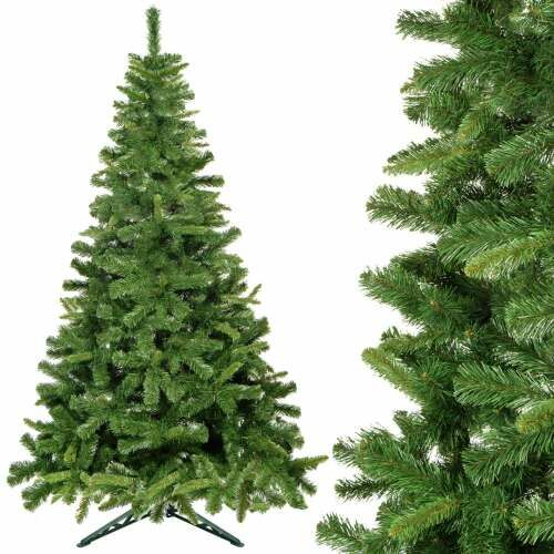 Springos 1.8m Artificial Christmas Tree, realistic, dark green, full, with stand
