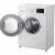 LG F2J3WSBWE 6,5 kg Frontlader Waschmaschine in schräger Ansicht