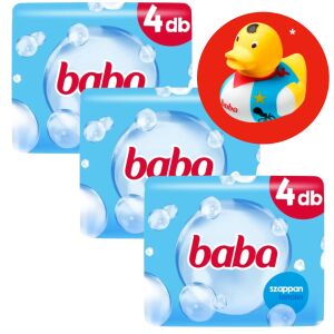 Baba Lanolin Seife 12er-Pack mit gratis Gummiente - Baba Seife