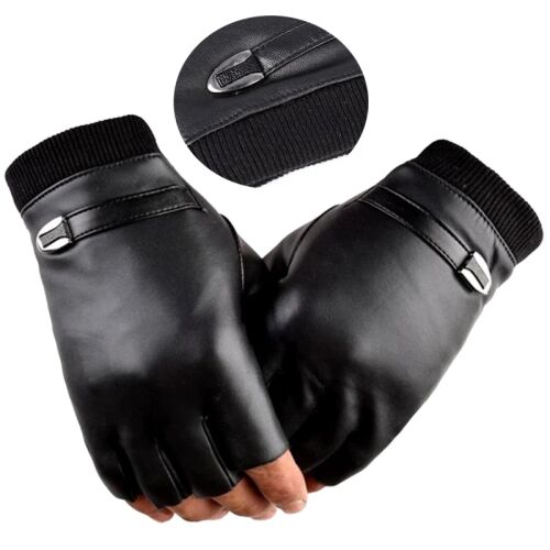 Férfi bőrkesztyű lovagláshoz és sporthoz, fekete, egy méretben, 100% poliuretán