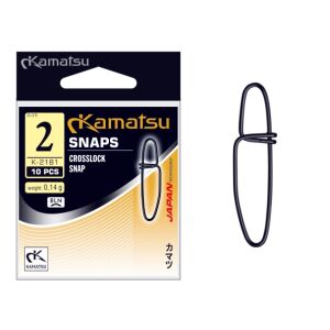 KAMATSU Crosslock Snap K-2181, Größe Nr. 3 119187249 - Sport & Freizeit