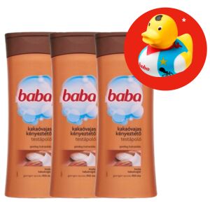 Baba Cocoa Butter Body Lotion 3x400ml with Free Rubber Duck - Body lotion