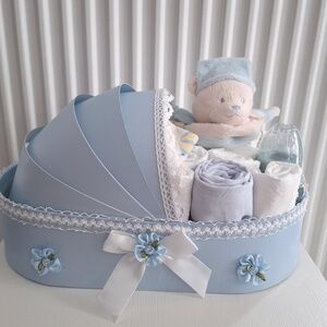 Iciri piciri maci bölcső pelenkatorta 4-8 kg, pelenkatorony, babaváró csomag