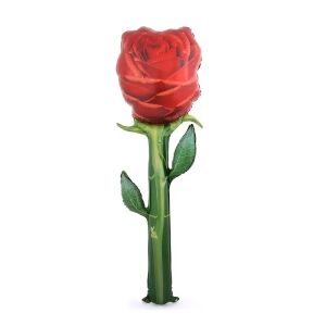 Nagyméretű Rózsa Fólia Lufi - 150cm, tökéletes romantikus eseményekhez - Ajándék ötlet Valentin-napra