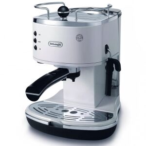 Masina de cafea espresso DeLonghi Icona ECO311.W, alb, 15 bar presiune, rezervor de apă 1,4L - Bucătărie & Servirea mesei