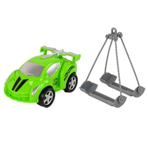 Teherautó vontató teherautó közúti segítség vontató teherautó 1:16 Green Sound Lights 11078