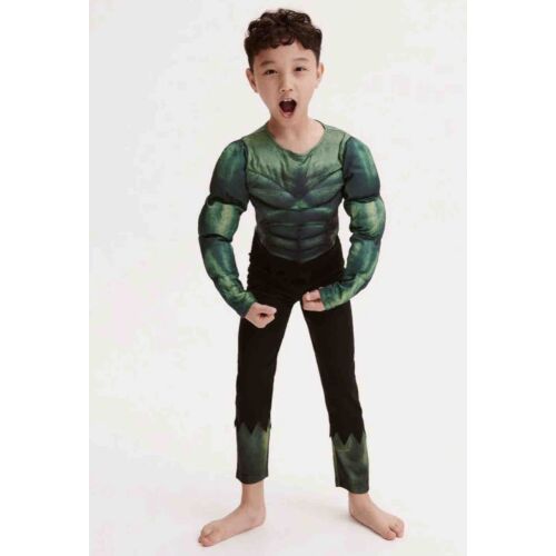 Szuperhős Farsangi Jelmez Hulk Zöld Szörny S 110-120cm 119343792