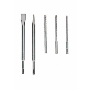 BOSCH 2607017515 5dílná sada SDS plus-5X a sada sekáčů 119384417 - Bosch Fúrószár