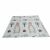 Foldable Pepita play mat with forest animal design