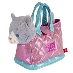 Glamour táska kivehető plüss cica figurával, Coco Kitty modell, Perletti Toys - Perletti