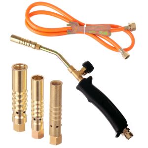 Pistol de lipit scurt (30 cm) + 3 duze + furtun de 1,5 m 119392754 - Accesorii masini de lipit