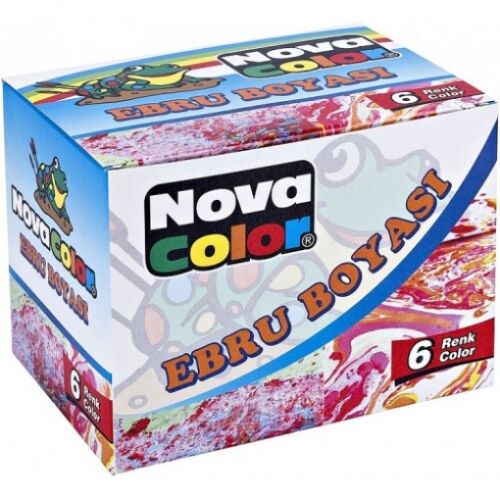 Set culori textile 6x30 ml Nova Color 119395201