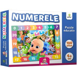 Numerele/Puzzle educativ TraLaLa 136415891 - Puzzle