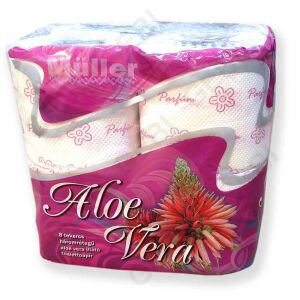 Müller Aloe Vera WC papír, 4 tekercs, 3 rétegű - Müller