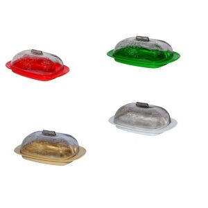 Ovale Butterdose - Farbmischung 119397366 - Butterdosen