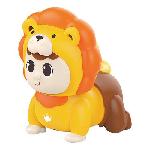 Huanger HE0705 interactive crawling learning toy, crawling baby toy, lion baby toy, baby toy, crawling toy, toddler toy, interactive toy, learning toy