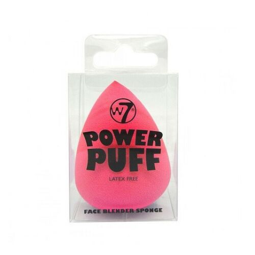 Burete profesional machiaj W7 Power Puff Blender Sponge 140754780