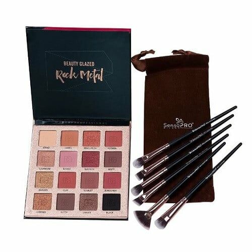 Make-up-Set, Rouge-Set und Set mit 6 Pinseln, Make-up, Rock Metal 119422779