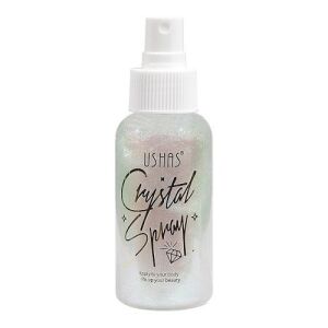 Spray rozświetlający do ciała, Ushas, Crystal, 03, 80 ml 119424138 - Spray testowy