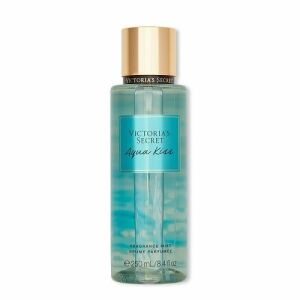 Perfumowany spray do ciała, Victoria's Secret, Aqua Kiss, Morska Bryza, Błyszcząca Stokrotka, 250 ml 119424849 - Spray testowy