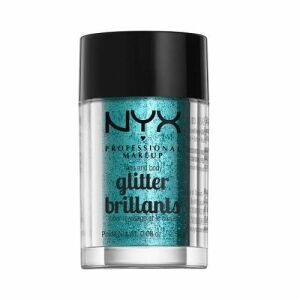 Glitzer für Gesicht und Körper, NYX, Glitzer, 03 Teal, 2,5 g 119425027 - Lidschatten