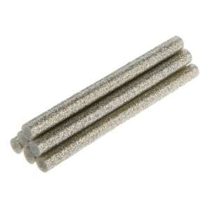 Silver glitter glue sticks, 6 pack, 110mm long, Q11 size - Topex