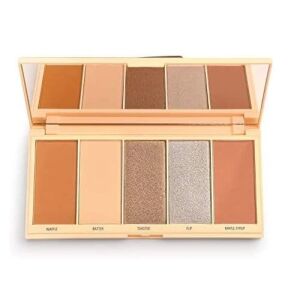 Paleta 5 púdrov na tvár, I Heart Revolution, Waffle 119425563 - Primer