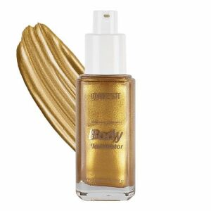 Folyékony arc- és testvilágító, Qibest, Body Shimmer Glow, 05, 40 ml 119426040 - Testápoló olaj