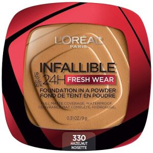 Pudra de fata, Loreal, Infallible 24H Fresh Wear, Foundation In A Powder, 330 Hazelnut, 9 g 119426205 - Primer