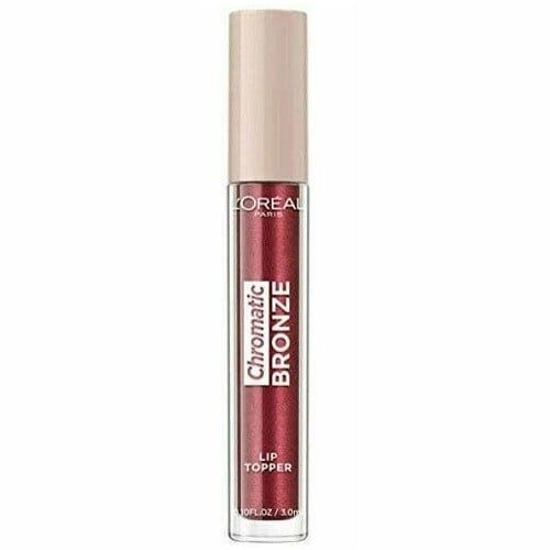 Metallischer Lipgloss, Loreal, Chromatic Bronze, Lip Topper, 04 Red Tonic, 3 ml 119426236